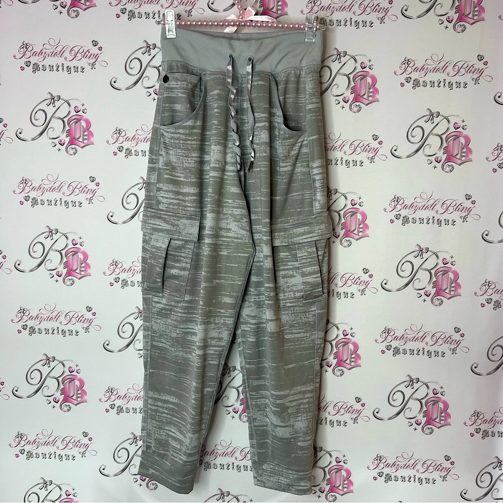 Kyodan cargo sweatpants joggers Stylish Gray Cargo Pants pockets